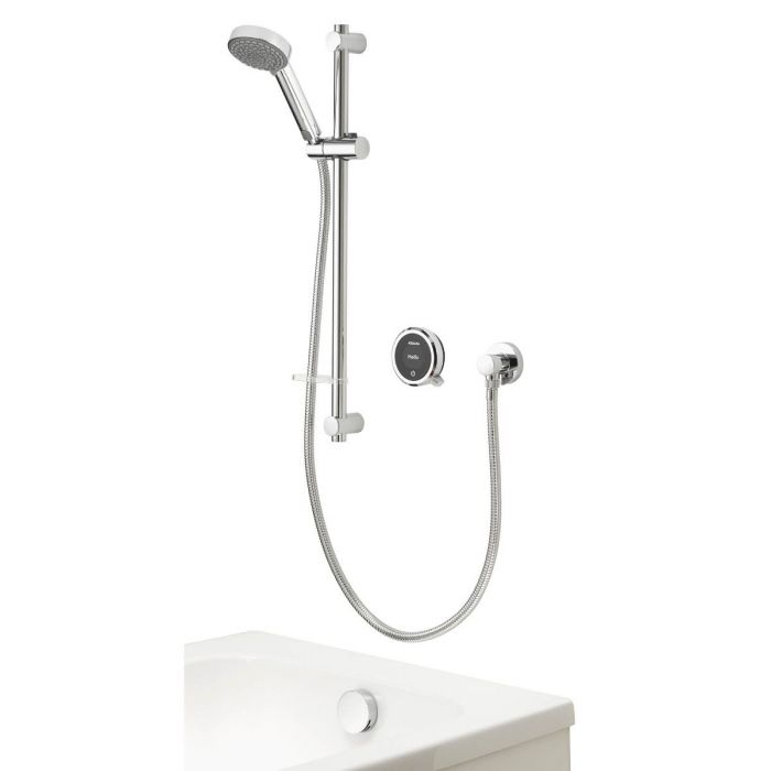 Quartz Touch Smart Digital Shower Concealed with Adjustable Head and Bath Fill (Gravity Pumped)
